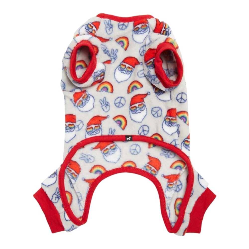 Hotel Doggy Pride Santa 🎅 Pet Pajamas NEW